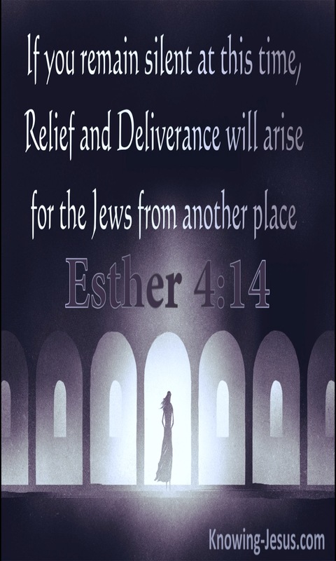 Esther 4:14 For Such A Time As This (blue)